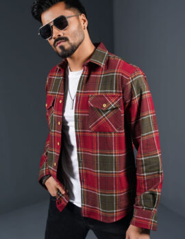 Mens Full Sleeve Flannel Shirt – MFFS11N