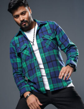 Mens Full Sleeve Flannel Shirt – MFFS11K