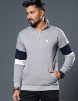 Men’s High Neck Sweat Shirt – MHNS003