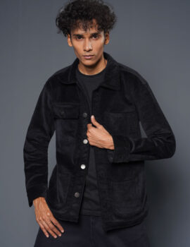 Men’s Z’Black Corduroy Jacket – MCJ003