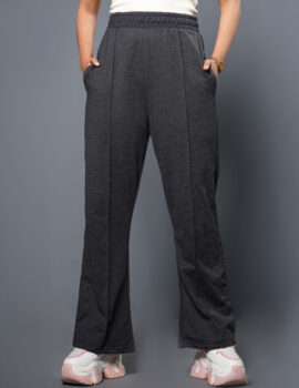 High Waist Anther Baggy Trouser BTT003