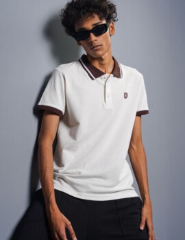 Men’s White Polo T-shirt MPT001