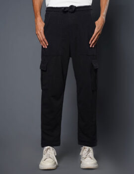 Black Cargo Trouser – CTB002