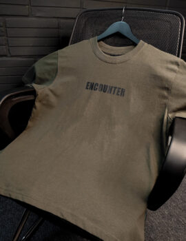 Oversized T-shirt Encounter Olive OTE002