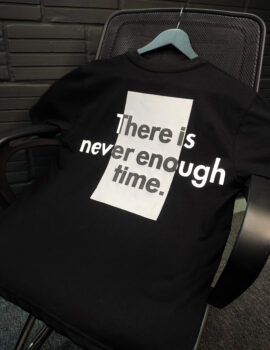 Oversized T-shirt Encounter Black OTE001