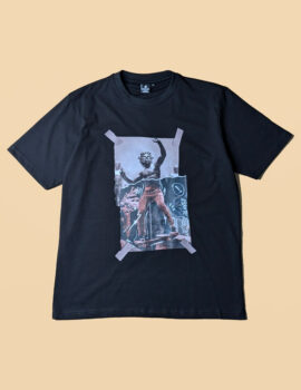 Oversized T-shirt Iskate Black OTI007