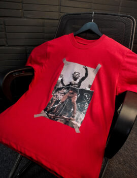 Oversized T-shirt Iskate Maroon OTI009