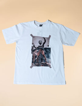 Oversized T-shirt Iskate White OTI008