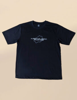 Oversized Black T-shirt Nepoleon OTN013