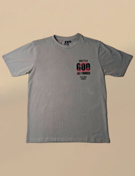 Oversized T-shirt God Deep Beige OTG005