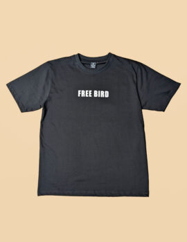 Oversized T-shirt Black Bird OTB010