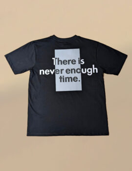 Oversized T-shirt Encounter Black OTE001