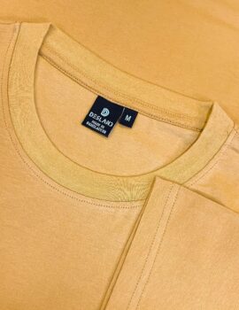 Oversized Solid T-shirt Biscuit OSTB002