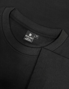 Oversized Solid T-shirt Black OSTB004