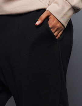 Women’s Black Baggy Trouser BTT001