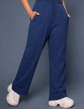 Women’s Navy Baggy Trouser BTT004