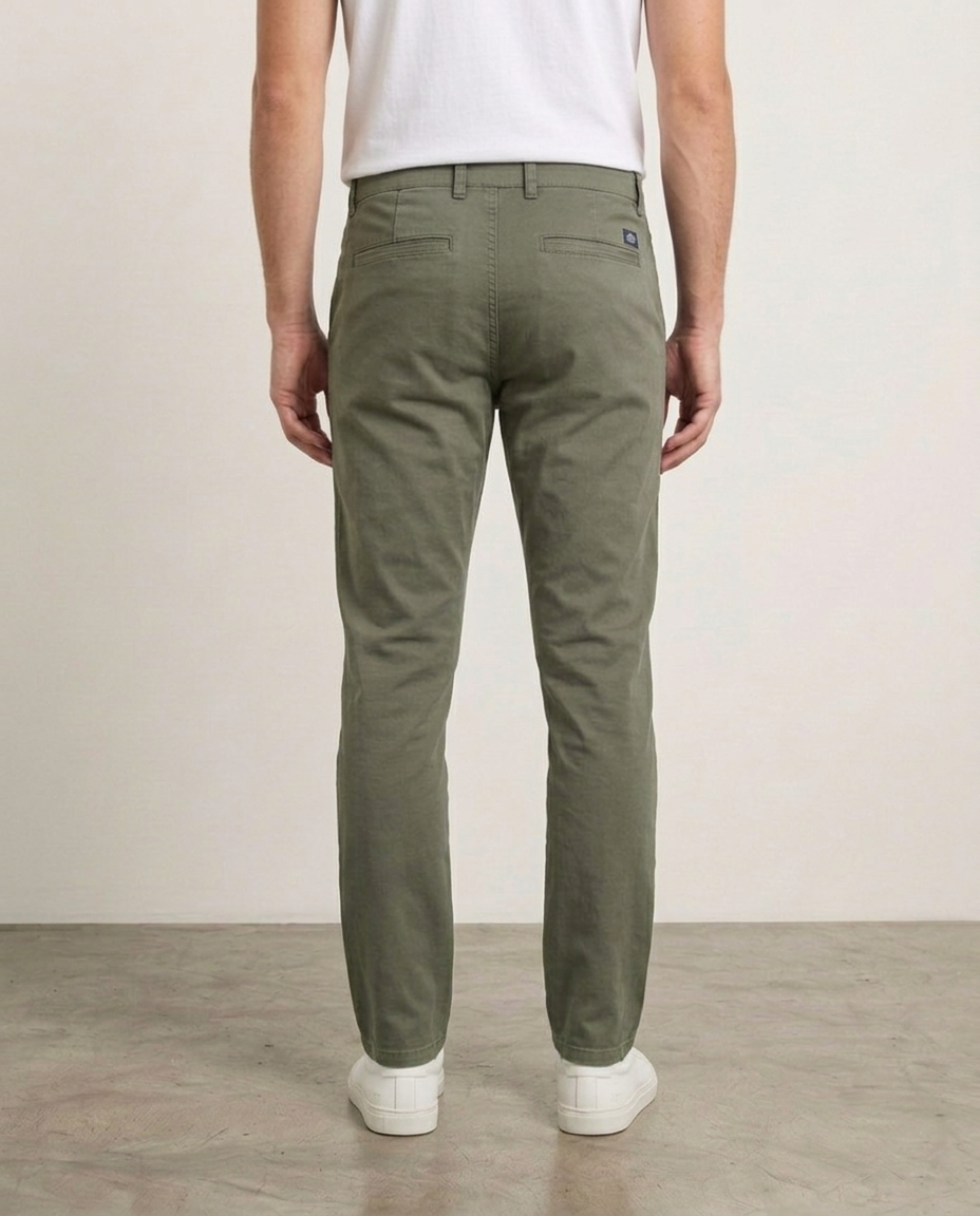 Men’s Twill Pant Premium Olive Slim Fit Men’s Twill Pant
