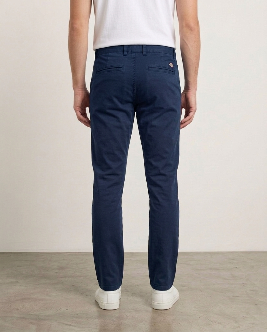 Men’s Twill Pant Premium Navy Slim Fit Men’s Twill Pant