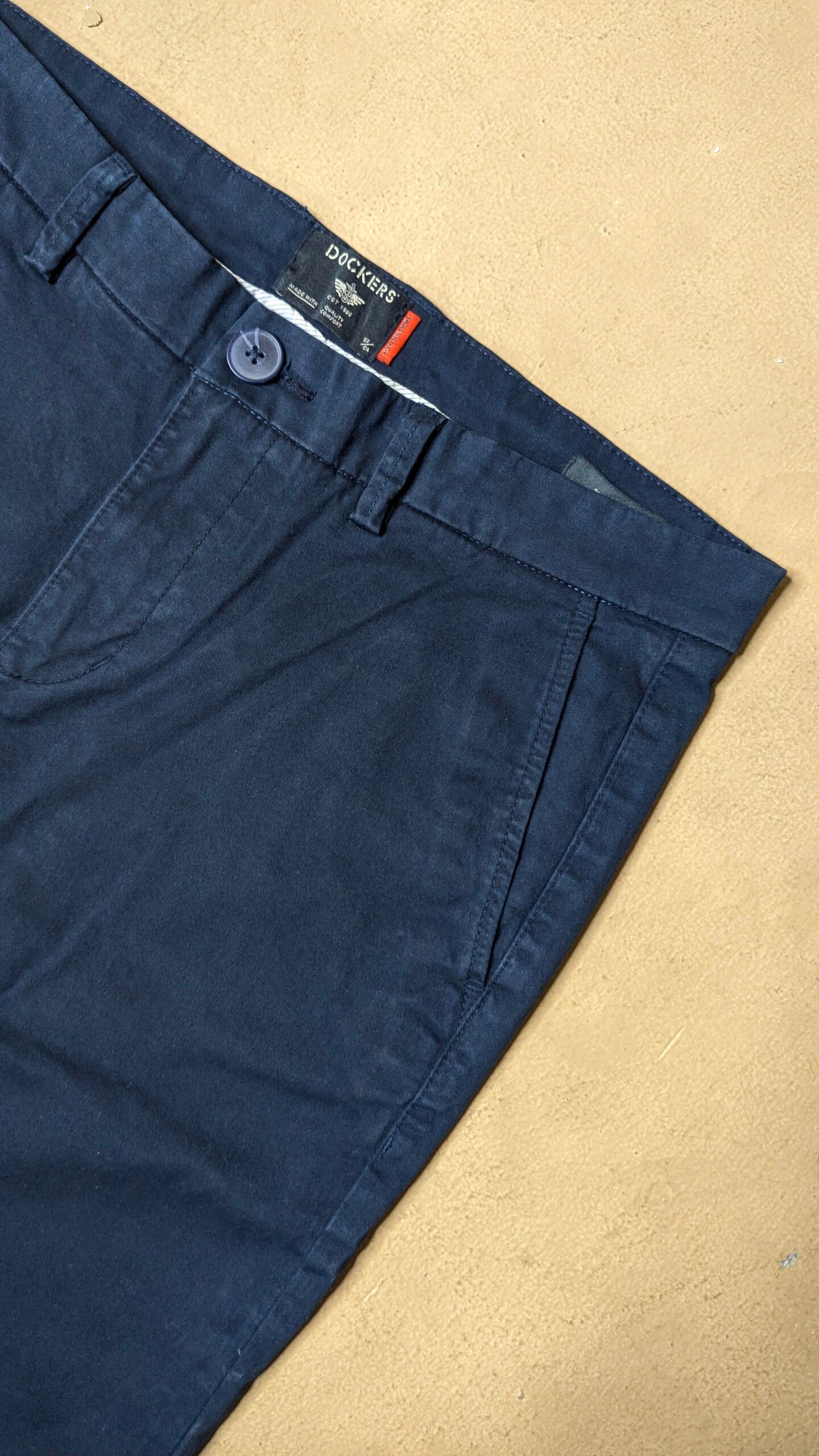 Men’s Twill Pant Premium Navy Slim Fit Men’s Twill Pant